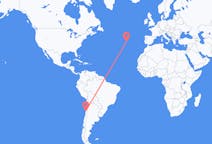 Flights from La Serena, Chile to Pico Island, Portugal