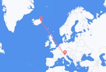 Voos de Verona, Itália para Egilsstaðir, Islândia