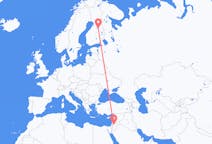 Flights from Amman, Jordan to Kajaani, Finland