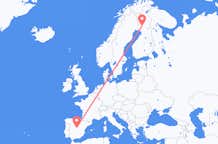 Flyreiser fra Madrid, til Rovaniemi