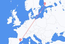 Flights from Turku to Reus