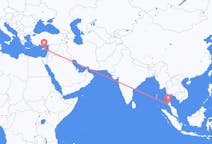 Flyrejser fra Krabi til Larnaca