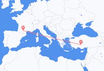 Flyreiser fra Toulouse, til Konya