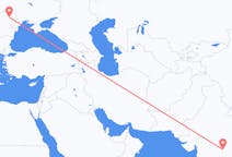 Flights from Nagpur in India to Iași in Romania