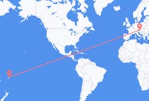 Flyrejser fra Taveuni, Fiji til Graz, Østrig