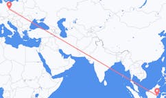 Flyrejser fra Balikpapan, Indonesien til Dresden, Tyskland