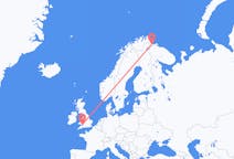 Flyg från Cardiff till Kirkenes