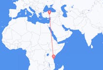 Vluchten van Zanzibar, Tanzania naar Nevsehir, Turkije