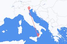 Flights from Reggio Calabria to Venice