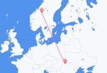Flights from Røros, Norway to Baia Mare, Romania