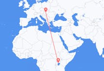 Flyg från Entebbe till Budapest
