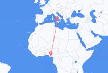 Flyg från Port Harcourt, Nigeria till Palermo, Italien