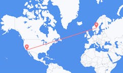 Flights from Los Angeles, the United States to Rörbäcksnäs, Sweden