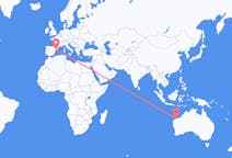 Flights from Karratha, Australia to Reus, Spain