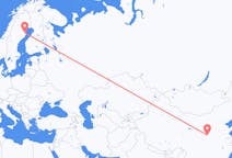 出发地 中国从西安出发目的地 瑞典斯凯莱夫特奥的航班