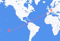 出发地 法属波利尼西亚出发地 土布艾群岛目的地 意大利都灵的航班