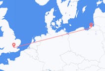 Fly fra Kaliningrad til London