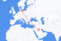 Flyreiser fra Al Qasim (provins), til Berlin