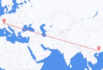 Flights from Wuzhou to Zurich