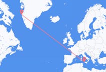 出发地 意大利特拉帕尼目的地 格陵兰西西缪特的航班