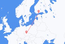 Flyrejser fra Prag, Tjekkiet til Helsinki, Finland
