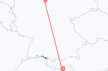 Flyrejser fra Bolzano, Italien til Kassel, Tyskland