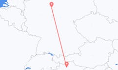 Loty z Bolzano, Włochy do Kassel, Niemcy