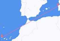 Loty z miasta Santa Cruz de La Palma do miasta Alghero