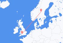 Flights from Sveg, Sweden to Bristol, the United Kingdom