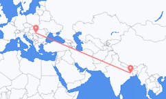 Flights from Durgapur, India to Arad, Romania
