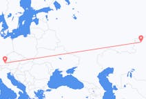 Flüge von Qostanai, Kasachstan nach München, Deutschland