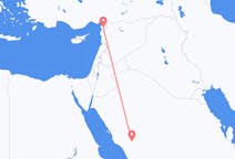 出发地 沙特阿拉伯出发地 麦地那目的地 土耳其哈塔伊省的航班