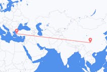 Flüge von Chengdu, China nach Izmir, die Türkei