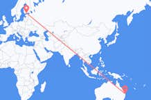 Flyrejser fra Brisbane til Helsinki