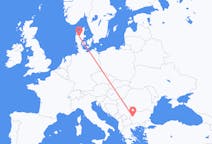 Flyg från Karup, Mittjylland till Sofia