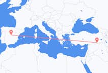 Flights from Mardin to Madrid