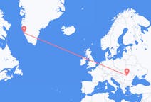Flights from Targu Mures to Nuuk