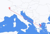 出发地 瑞士出发地 日內瓦目的地 希腊斯基亚索斯的航班