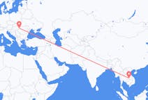 Flyrejser fra Ubon Ratchathani-provinsen, Thailand til Oradea, Rumænien