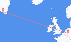 Flyg från Köln, Tyskland till Narsaq, Grönland