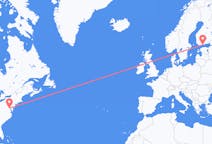 Loty z Waszyngton, Stany Zjednoczone z Helsinki, Finlandia