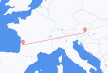 Flyreiser fra Bordeaux, til Graz