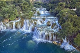 Krka Waterfalls and Sibenik walking group tour from Split