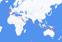 Flyrejser fra Townsville til Lissabon