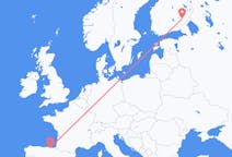 Flights from Savonlinna, Finland to Bilbao, Spain