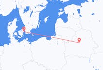 Flyreiser fra Minsk, Hviterussland til København, Danmark