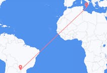 Vluchten van Puerto Iguazú, Argentinië naar Malta, Malta