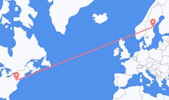 Flights from Lancaster to Sundsvall