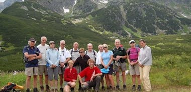 Randonnée d'une journée avec un guide de montagne local dans les Hautes Tatras