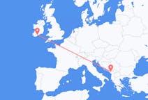 Flyrejser fra Podgorica til Cork
